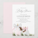 Search for winter baby girl shower invitations Watercolor