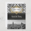 Search for new york birthday invitations Skyline