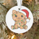 Search for kawaii cat christmas tree decorations Children