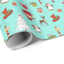 Search for blue and green christmas wrapping paper Pattern