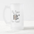 Search for cute beer glasses Dog lover
