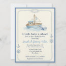 Search for little sailor baby shower invitations Navy