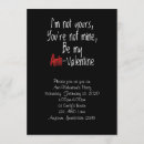 Search for antis invitations Red