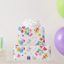 Search for cat birthday wrapping paper Kids