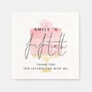 Search for cake napkins Fiftieth