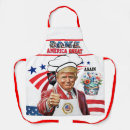 Search for funny political aprons Usa