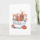 Search for cat thanksgiving cards Autumn