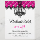 Search for interior design flyers Chandelier