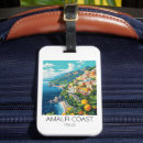 Search for italy luggage tags Amalfi coast