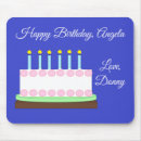 Search for birthday cake mouse mats Candles