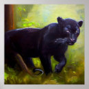 Search for animal black panther art Feline