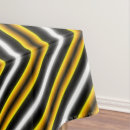 Search for yellow and black tablecloths Abstract