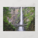 Search for oregon postcards Multnomah falls
