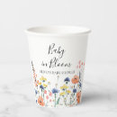 Search for baby shower paper cups Baby in bloom