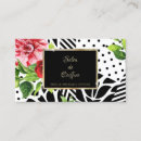 Search for red rose business cards Beautician