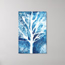 Search for birch tree canvas prints Snow