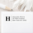 Search for school return address labels Black