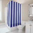 Search for navy and white stripe shower curtains Pattern