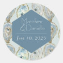 Search for marine wedding stickers Elegant
