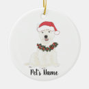 Search for westie christmas tree decorations Santa