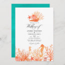 Search for turquoise beach wedding invitations Seaside