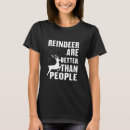 Search for reindeer womens tshirts Merry