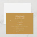 Search for 50th anniversary party rsvp cards Gold and white