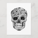 Search for human skull postcards Flowers