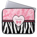 Search for zebra laptop cases Girly