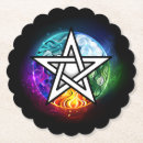 Search for wiccan coasters Pentagram