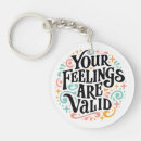 Search for the feels key rings Mental health