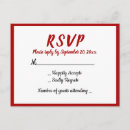 Search for red and brown invitations Rsvp