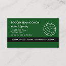 Search for league business cards Soccer