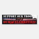 Search for support the troops bumper stickers Military