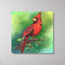 Search for cardinal painting canvas prints Watercolor