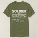 Search for military christmas tshirts Soldier