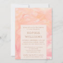 Search for brushstroke invitations Blush