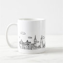 Search for san francisco skyline mugs Black and white