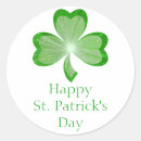 Search for st patricks day shamrock stickers Good luck
