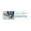 Search for turtles return address labels Beach