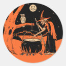 Search for vintage halloween witch labels owl