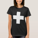 Search for swiss flag tshirts Cross