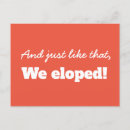 Search for hitched postcards Just married