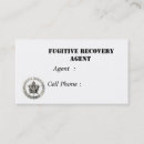 Search for fugitive recovery agent Police