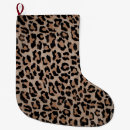 Search for leopard print christmas stockings Cheetah