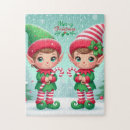 Search for christmas elf puzzles Retro
