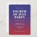 Search for red ombre invitations Party