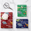 Search for christmas dinosaur wrapping paper Cartoon