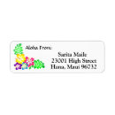 Search for island return address labels Colourful