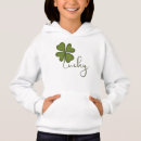 Search for 4 leaf clover hoodies Leprechaun